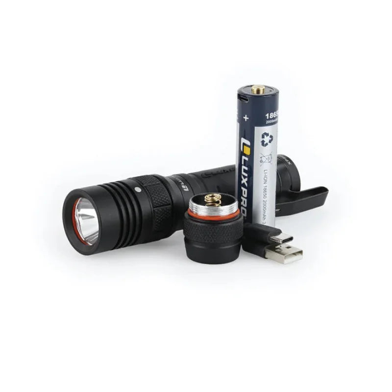 LUXPRO XP920 Rechargeable LED Tactical Flashlight-Willapa Outdoor