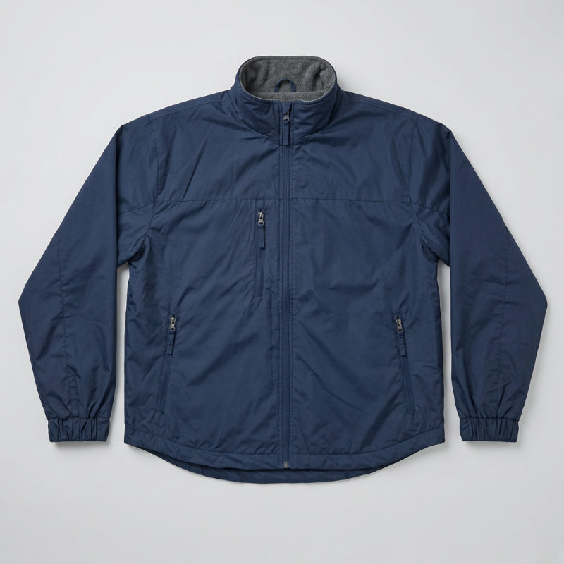 Cold Storage Navy Drop Tail Jacket-Willapa Marine & Outdoor