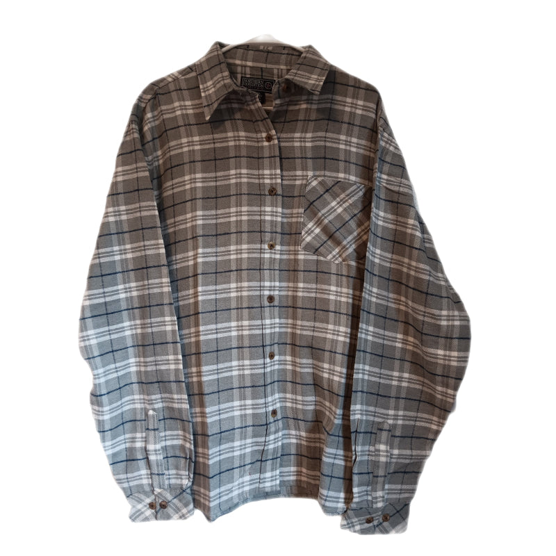 NE Limited Women's Flannel Shirt Plus Size - Willapa Outdoor
