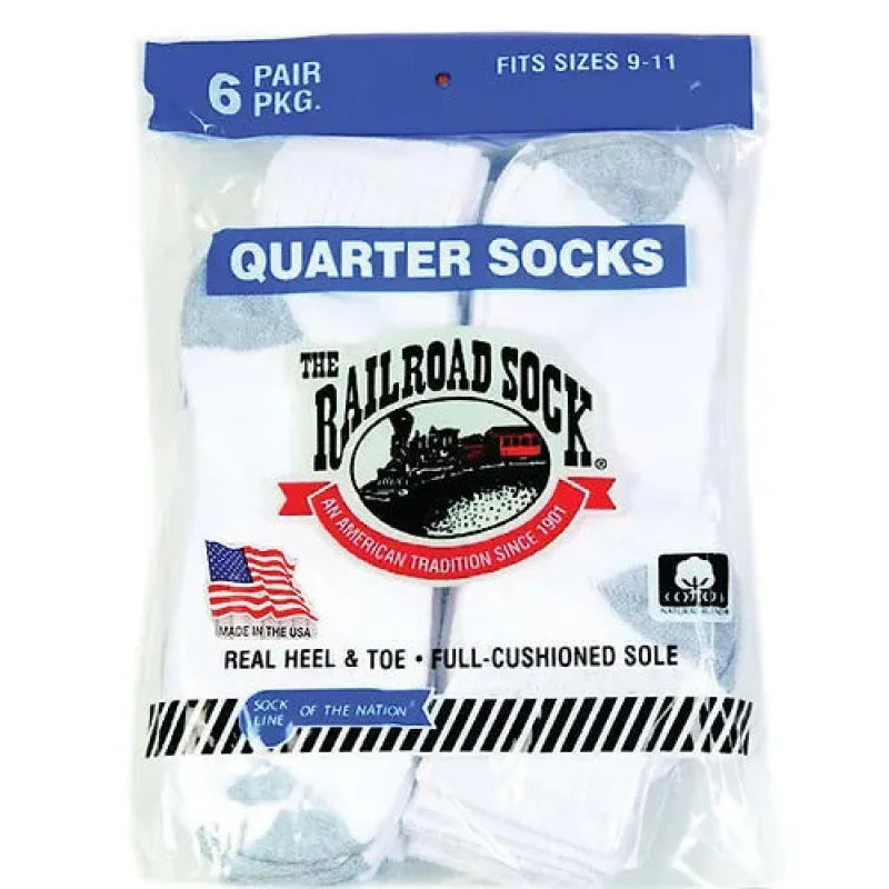 Railroad Sock No Show or Quarter Size 9-11 - Willapa Outdoor