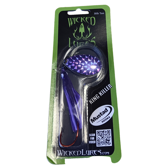 Wicked Lures King Killers Purple & Purple