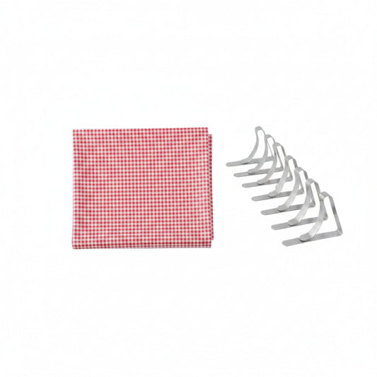Camp Table Essentials Set – Flat Lay