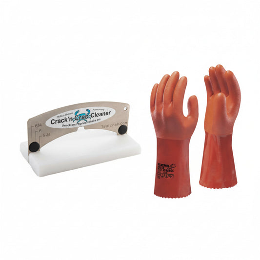 Crab Cracker and Gloves Bundle-Willapa Outdoor