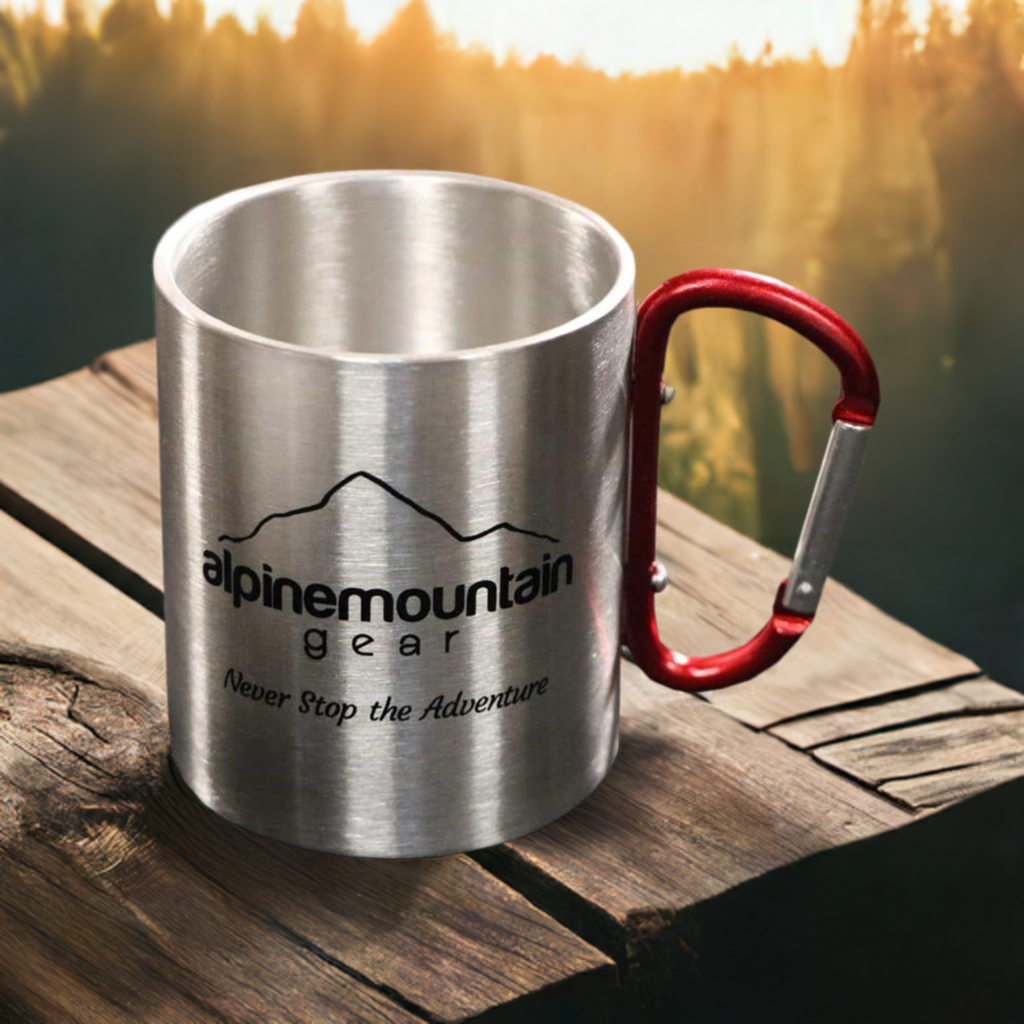 Drinkware-Alpine Mountain Gear Carabiner Mug