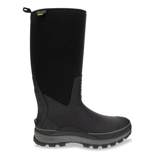 WESTERN CHIEF Men's Frontier Tall 15 in. Waterproof Neoprene Rubber Boots - Black - Willapa Outdoor