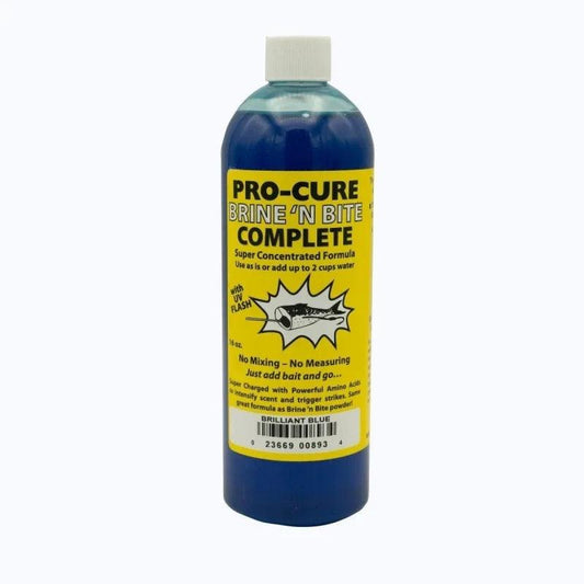 Pro-Cure Brine N Bite Complete Brilliant Blue - Willapa Outdoor