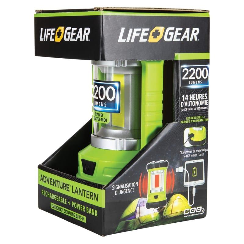 Life+Gear USB Rechargeable 2200 Lumen Lantern & Power Bank - Willapa Marine & Outdoor