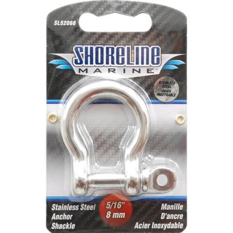 Shoreline Marine Stainless Steel Anchor Shackle - 5/16 in. - Willapa Marine & Outdoor