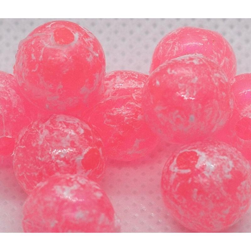 BnR Tackle Soft Beads - Mottled Pink - Willapa Marine & Outdoor