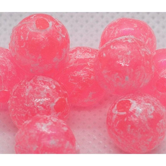 BnR Tackle Soft Beads - Mottled Pink - Willapa Marine & Outdoor