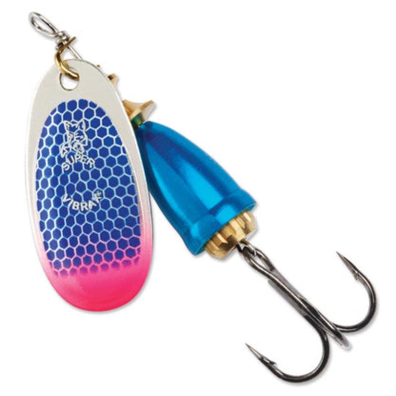Blue Fox Painted Blade Vibrax Spinner-Blue Scale/Pink Tip - Willapa Outdoor