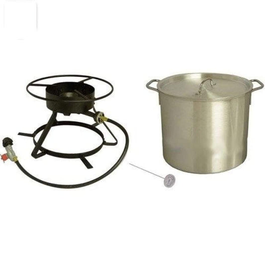 King Kooker Outdoor Cooker & 52 Quart Boiling Pot Combo - Willapa Marine & Outdoor