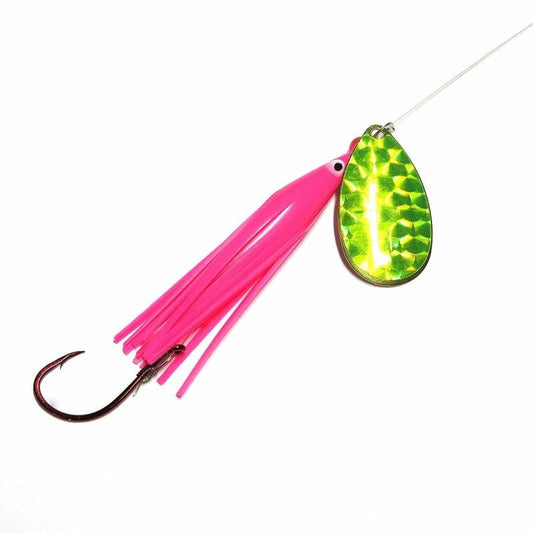 Wicked Lures Pink/Chartreuse - Willapa Outdoor