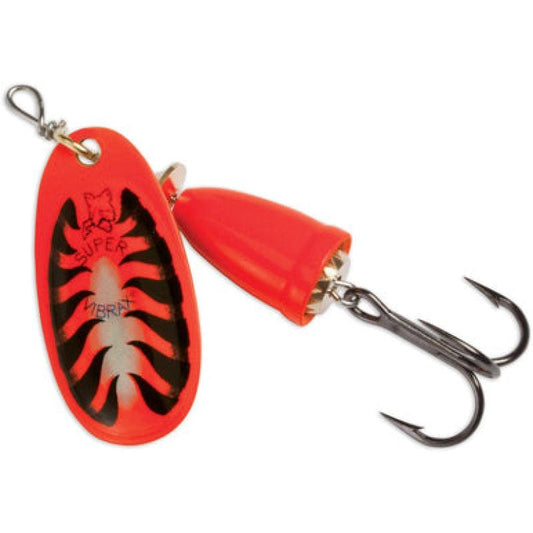 Blue Fox Painted Blade Vibrax Spinner - Red Tiger - Willapa Outdoor