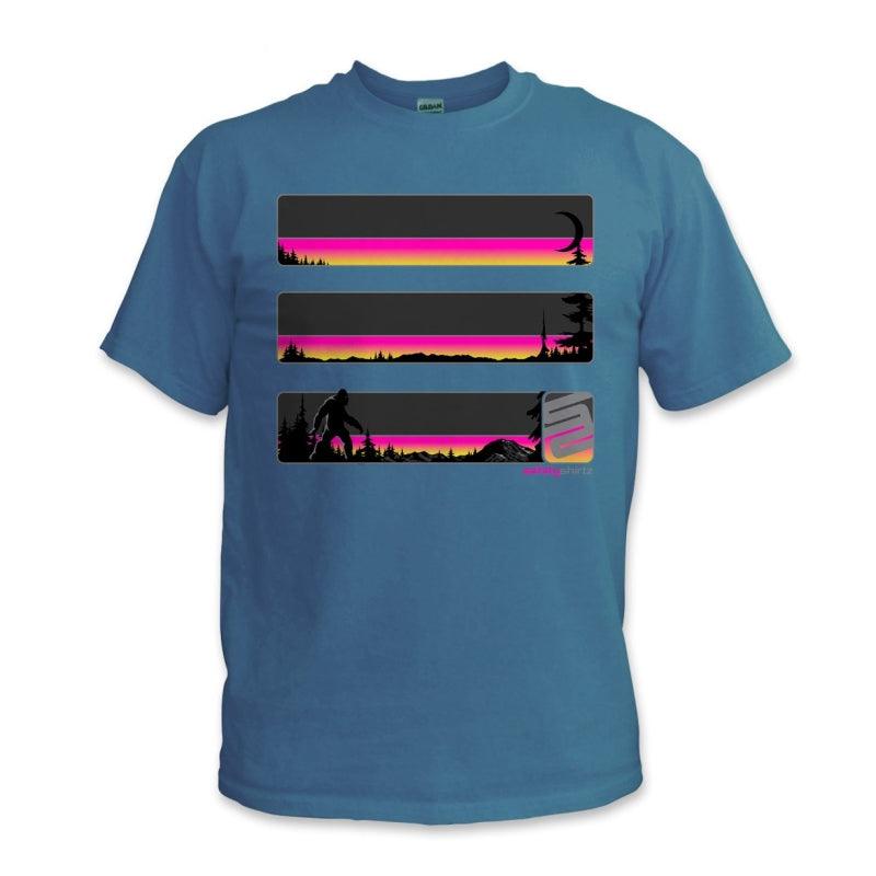 safetyshirtz-sasquatch-stealth-safety-shirt-yellow-pink-gray-reflective-indigo-blue-Willapa Outdoor