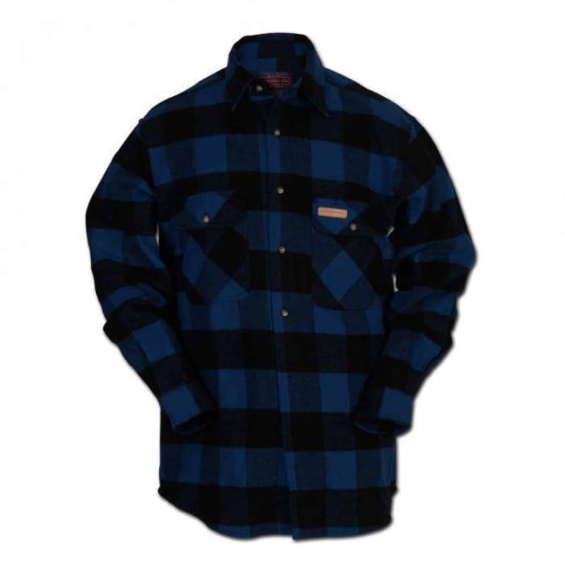 Hickory Shirt Co. Buffalo Plaid Lined Shirt Jacket - Willapa Marine & Outdoor