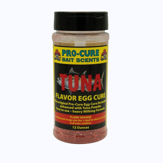 Pro-Cure Flame Orange Tuna Flavor Egg Cure - Willapa Outdoor