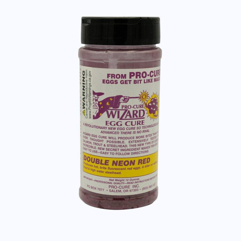 Pro-Cure Wizard Double Neon Red Egg Cure - Willapa Outdoor