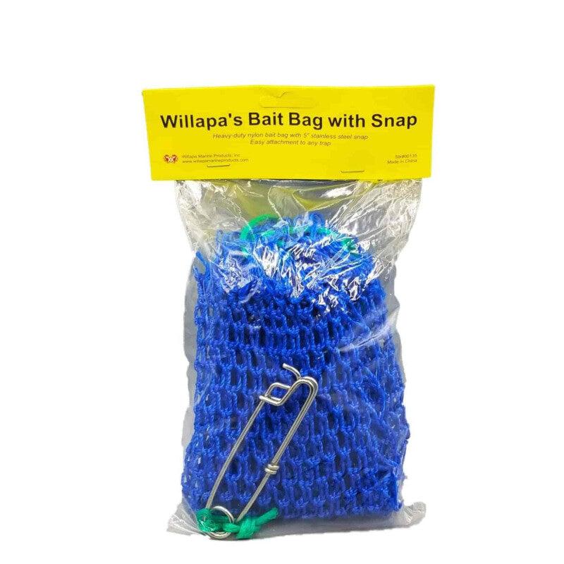 Willapa Marine Soft Bait Bag with Snap